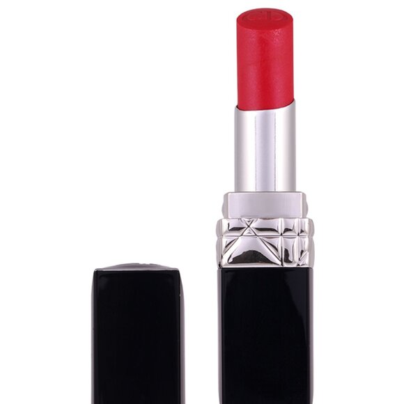 SALE! 💚 Dior #788 Fleur Bleue Rouge Dior Baume Lipstick ✨ NEW - Picture 1 of 4